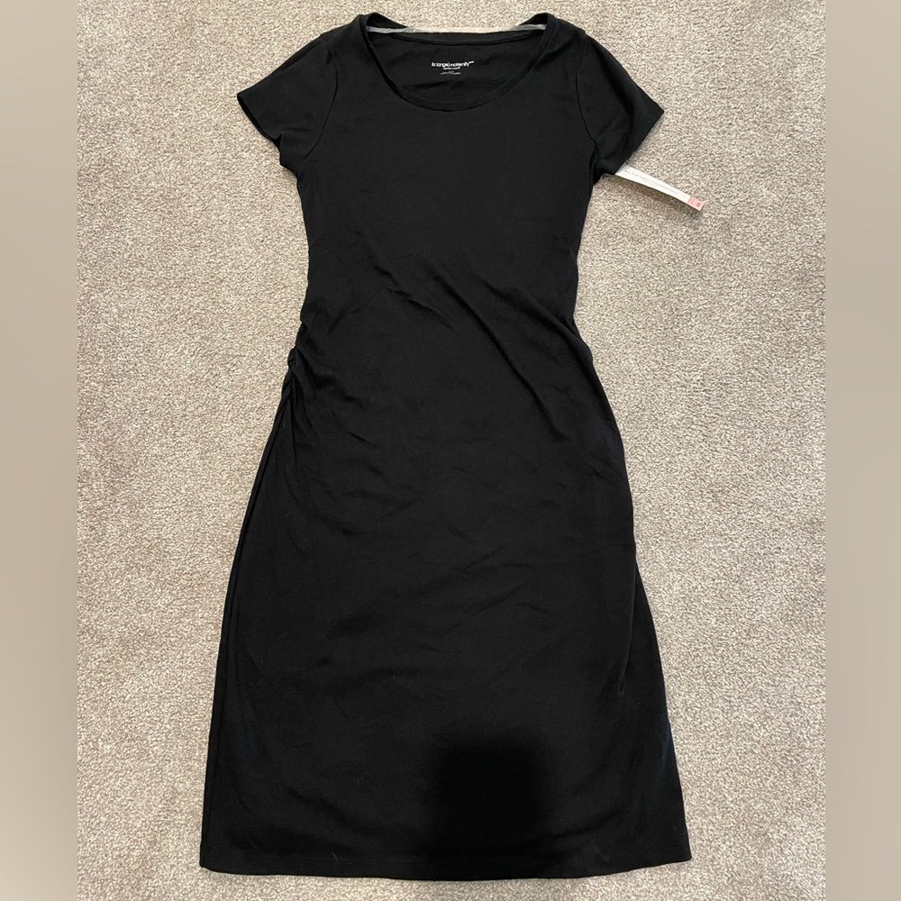 Black maternity dress - new w tags